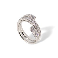 Anneau Recarlo Femme Anniversary in Or blanc Diamante 1.26 Ct R01FM005/124-14 - R01FM005/124-14